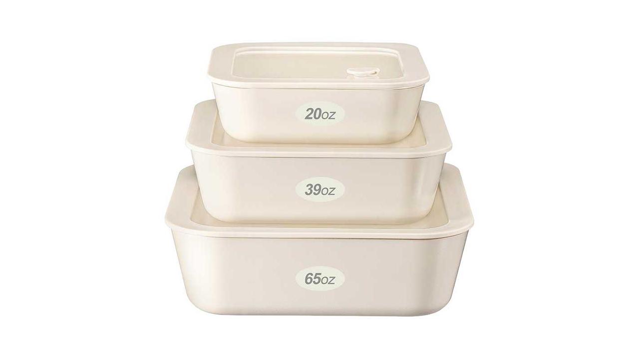 Fengyang Jiasong 3-piece-rectangular-ceramic-coated-silicone-glass-storage-set