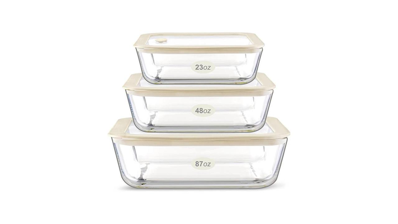 Fengyang Jiasong 3-piece-rectangular-silicone-glass-food-storage-set