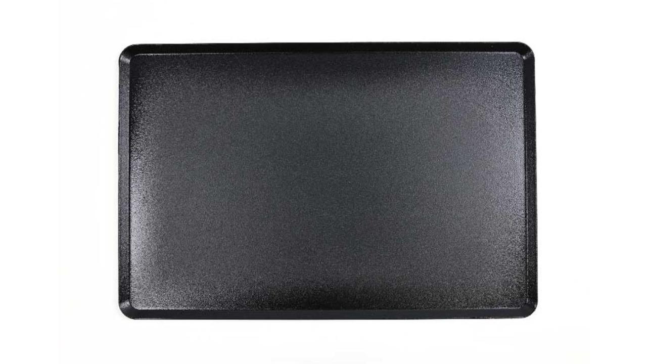 Fengyang Jiasong black-rectangular-rounded-corner-silicone-angled-edge-baking-tray